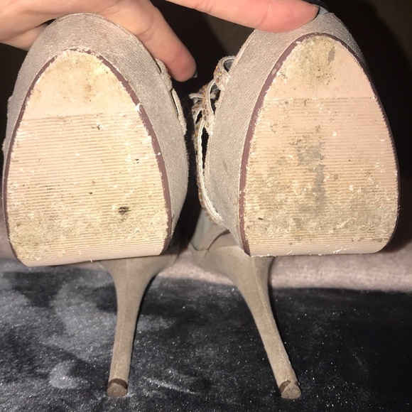 Shi sparkly champagne heels - Picture 6 of 6